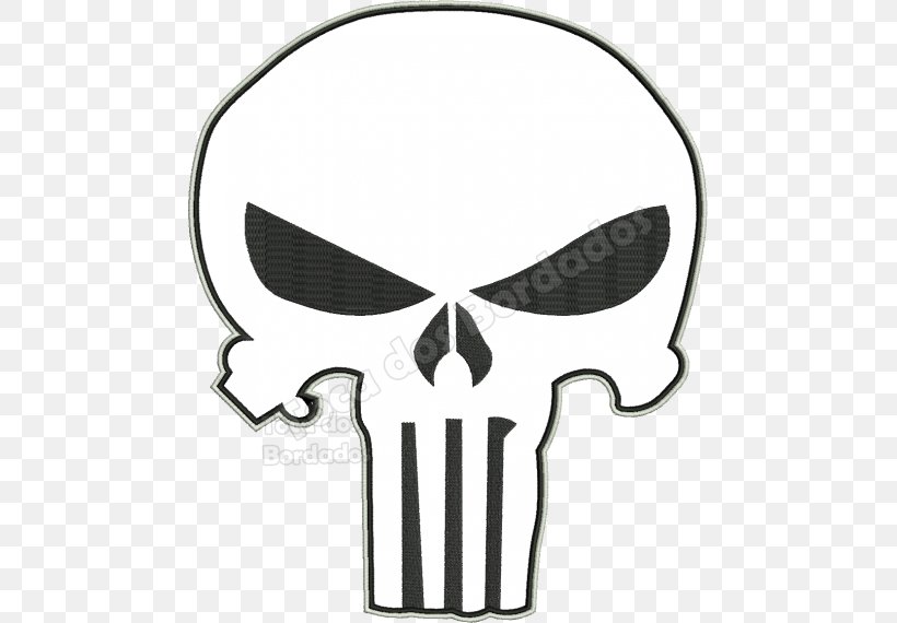 Punisher Captain America New England Patriots Iron-on Embroidered Patch, PNG, 570x570px, Punisher, Black And White, Bone, Captain America, Embroidered Patch Download Free
