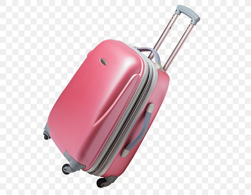 Suitcase, PNG, 581x638px, Suitcase, Magenta, Pink Download Free