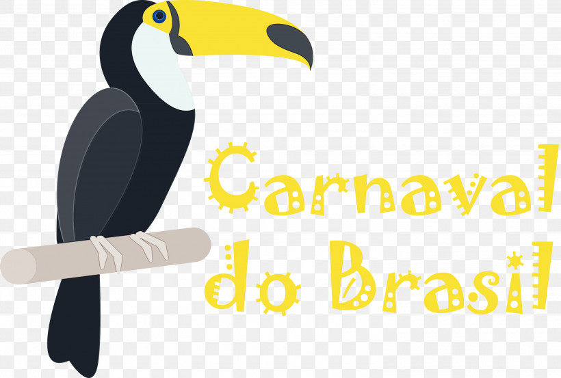 Toucans Piciformes Beak Logo Meter, PNG, 3000x2025px, Carnaval Do Brasil, Beak, Biology, Brazilian Carnival, Logo Download Free