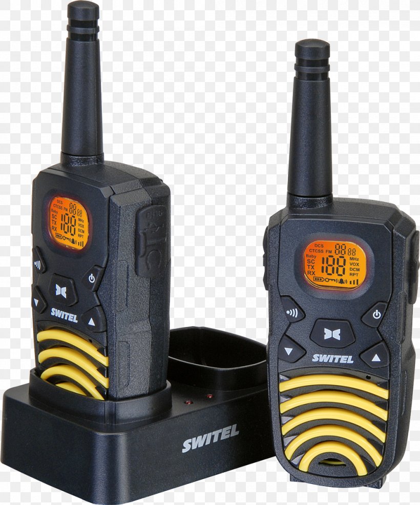 Two-way Radio PMR Handheld Transceiver Switel WTC2700B 2-piece Set PMR446 PMR Funkgeräte Set Schwarz-orange, PNG, 998x1200px, Twoway Radio, Bandes Marines, Communication Device, Continuous Tonecoded Squelch System, Electronic Device Download Free