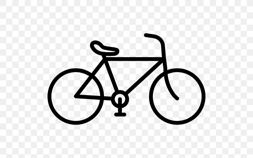 Bicycle Drawing Cycling Motorcycle, PNG, 512x512px, Bicycle, Area, Bicycle Accessory, Bicycle Commuting, Bicycle Drivetrain Part Download Free