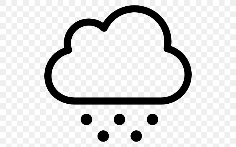 Cloud Symbol Hail Clip Art, PNG, 512x512px, Cloud, Black And White, Body Jewelry, Drizzle, Hail Download Free