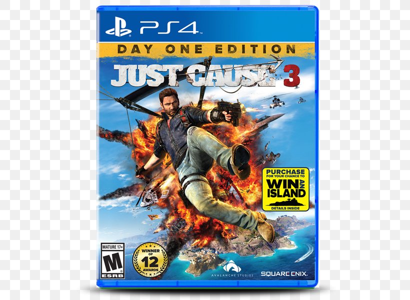 Just Cause 3 PlayStation 4 PlayStation 3 Just Cause 2, PNG, 600x600px, Just Cause 3, Action Figure, Avalanche Studios, Dark Souls, Film Download Free