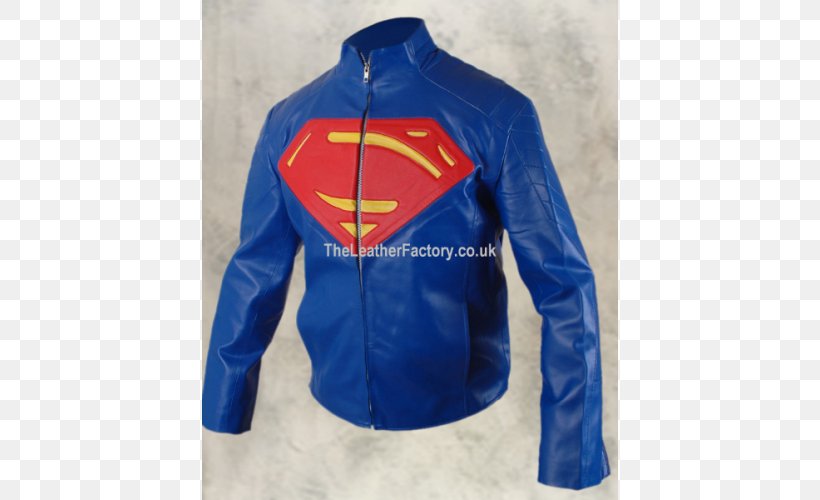 Superman Logo Clark Kent Steel (John Henry Irons) Leather Jacket, PNG, 500x500px, Superman, Art Museum, Clark Kent, Clothing, Clothing Accessories Download Free