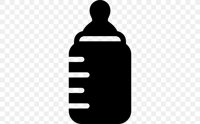 Silhouette Drinkware Black And White, PNG, 512x512px, Baby Bottles, Baby Food, Black And White, Bottle, Drinkware Download Free