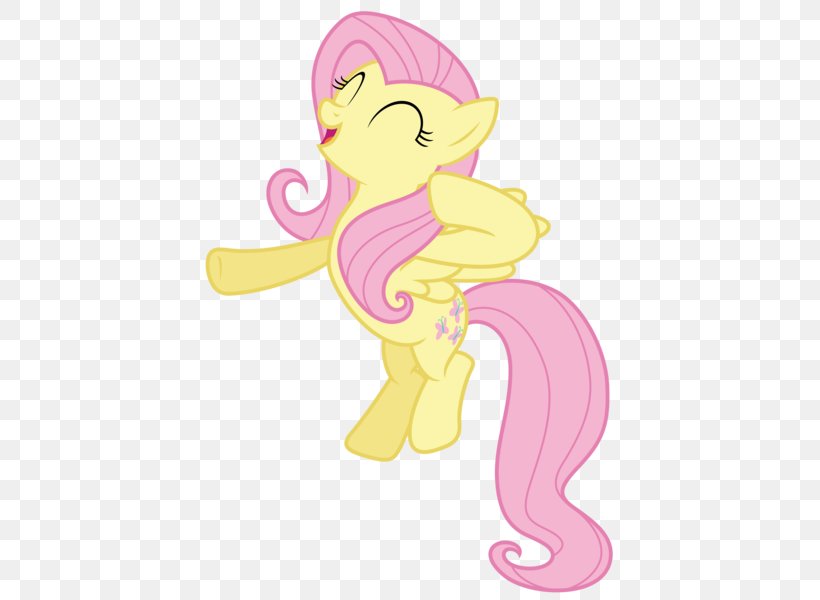 Fluttershy My Little Pony Horse Image, PNG, 425x600px, Watercolor, Cartoon, Flower, Frame, Heart Download Free