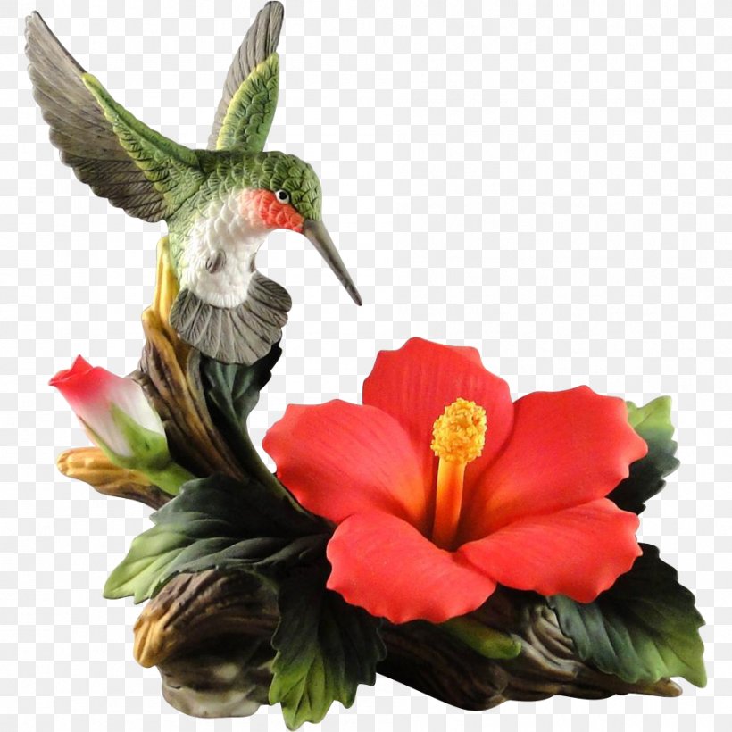 Rufous Hummingbird Hibiscus Beak, PNG, 945x945px, Hummingbird, Beak, Bird, Cut Flowers, Figurine Download Free