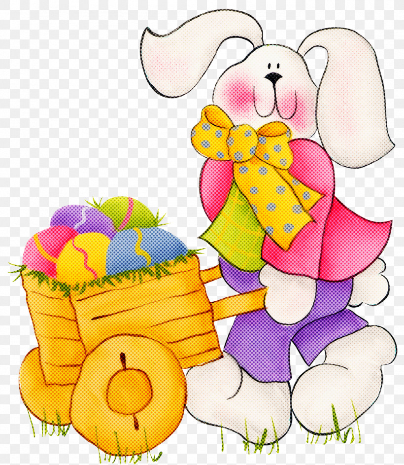 Easter Bunny, PNG, 1378x1586px, Cartoon, Animal Figure, Easter Bunny Download Free