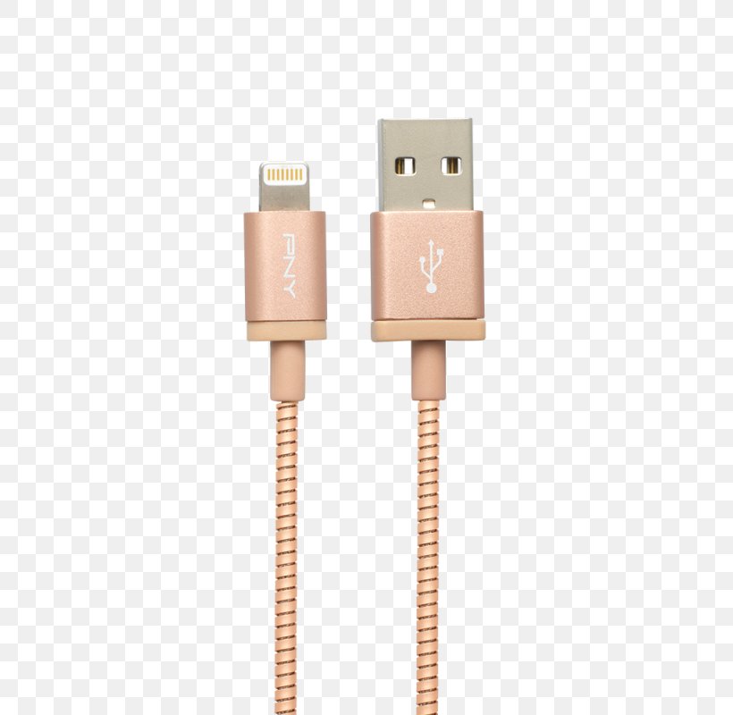Electrical Cable IPhone 8 Plus Lightning Battery Charger Gold, PNG, 800x800px, Electrical Cable, Adapter, Apple, Battery Charger, Cable Download Free