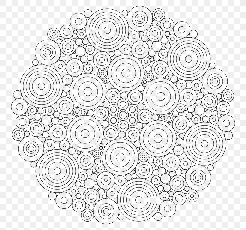 Minecraft Coloring Book Mandala Adult Child, PNG, 768x768px, Minecraft, Adult, Area, Black And White, Child Download Free