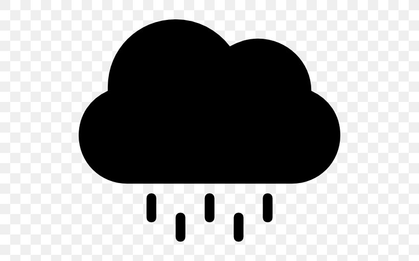 Rain Cloud Storm Weather, PNG, 512x512px, Rain, Black, Black And White, Cloud, Drop Download Free
