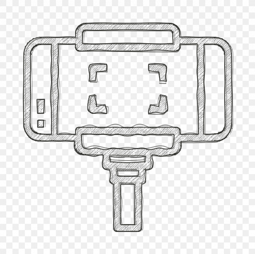 Selfie Stick Icon Camera Icon Photography Icon, PNG, 1178x1174px, Selfie Stick Icon, Camera Icon, Line Art, Photography Icon Download Free