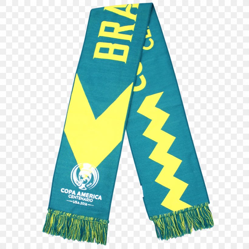 Copa América Centenario Brazil Clothing Scarf Woven Fabric, PNG, 1000x1000px, Brazil, Clothing, Copa America, Electric Blue, Football Download Free