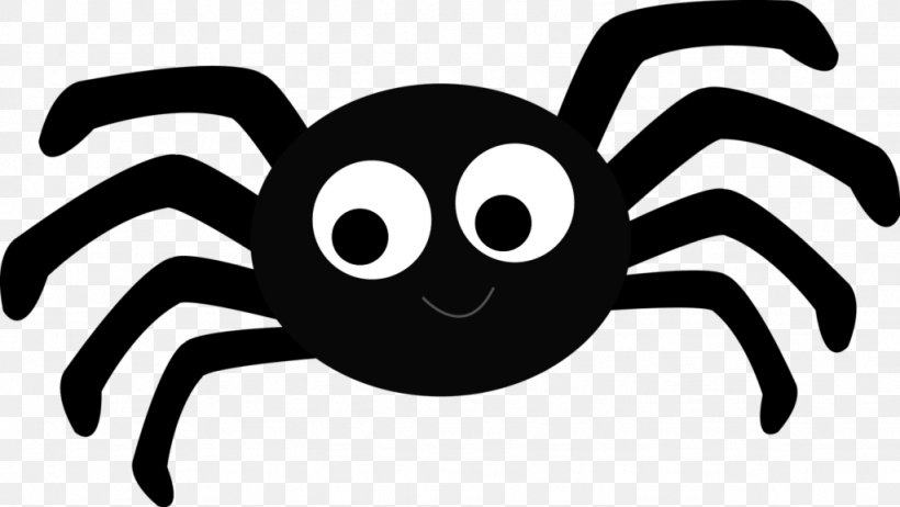 Itsy Bitsy Spider, PNG, 1024x577px, Spider, Animation, Artwork, Black And White, Cartoon Download Free