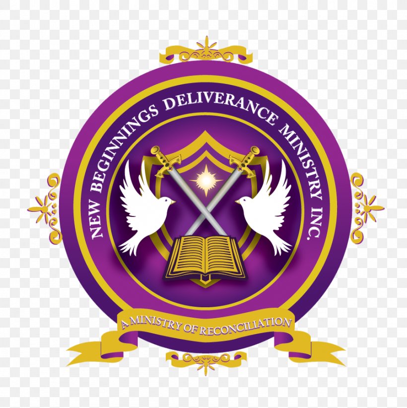 New Beginnings Deliverance Ministry Inc. Logo Livingston Avenue Pastor, PNG, 896x899px, Logo, Badge, Brand, Crest, Deliverance Ministry Download Free