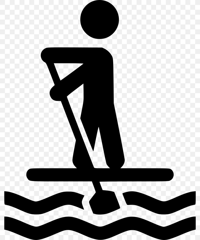 Standup Paddleboarding Surfing, PNG, 786x980px, Paddleboarding, Area, Artwork, Black And White, Brand Download Free