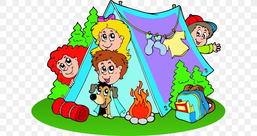 Summer Camp Child Vector Graphics Clip Art Camping, PNG, 619x435px, Summer Camp, Area, Art, Artwork, Campfire Download Free
