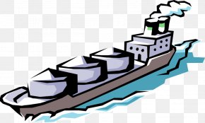 Boat - Clip Art Boat Cargo Ship PNG