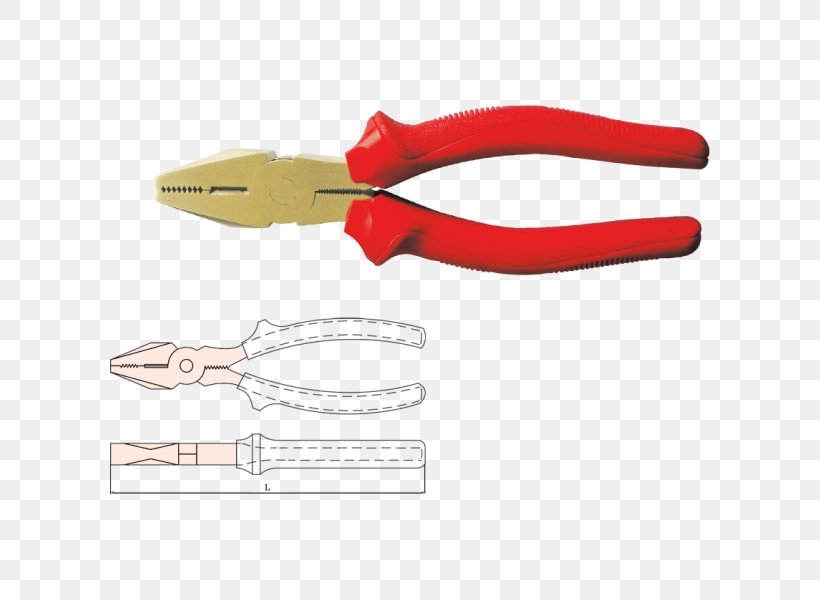 Diagonal Pliers Lineman's Pliers Wire Stripper Nipper, PNG, 600x600px, Diagonal Pliers, Alicates Universales, Diagonal, Hardware, Lineworker Download Free