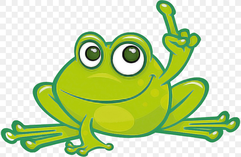 Green True Frog Hyla Tree Frog Cartoon, PNG, 814x533px, Green, Cartoon, Frog, Hyla, Shrub Frog Download Free