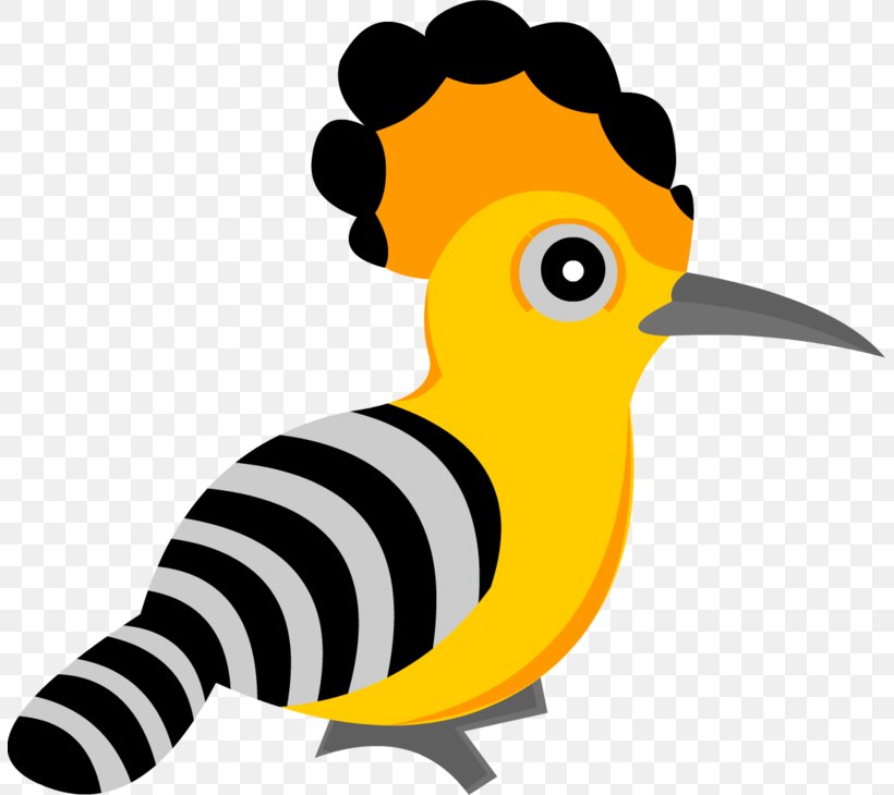 Bird Eurasian Hoopoe Cartoon Animated Film Clip Art, PNG, 805x730px, 2d Computer Graphics, Bird, Animated Film, Artwork, Beak Download Free