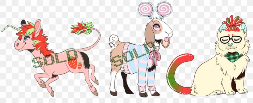 Deer Horse Christmas Ornament Clip Art, PNG, 1024x422px, Watercolor, Cartoon, Flower, Frame, Heart Download Free