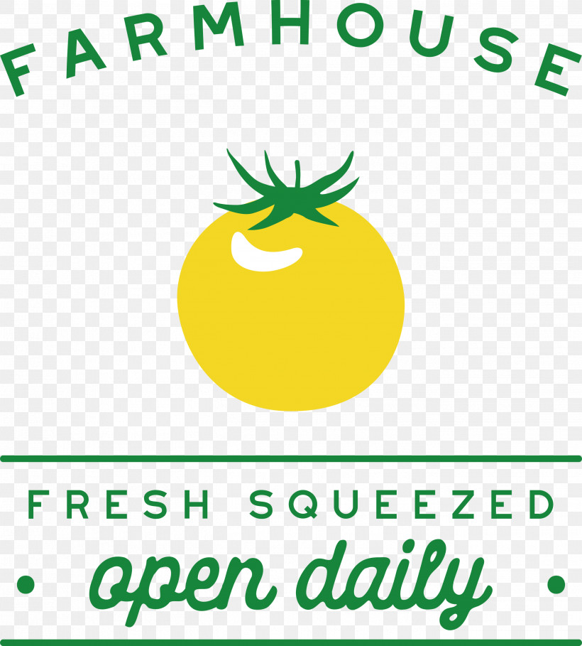 Farmhouse Fresh Squeezed Open Daily, PNG, 2704x2999px, Farmhouse, Biology, Fresh Squeezed, Fruit, Geometry Download Free