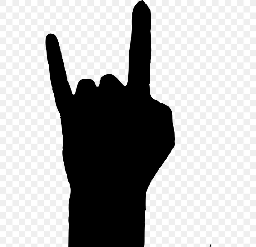 Rock Sign Of The Horns Clip Art, PNG, 530x791px, Rock, Arm, Black, Black And White, Blues Download Free