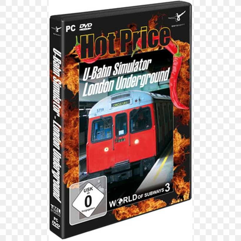 World Of Subways Vol.3: Circle Line London Underground World Of Subways Vol.2: U7 AEROSOFT GmbH Unterhaltungssoftware Selbstkontrolle, PNG, 1024x1024px, London Underground, Aerosoft Gmbh, Brand, Dvd, Flight Simulator Download Free