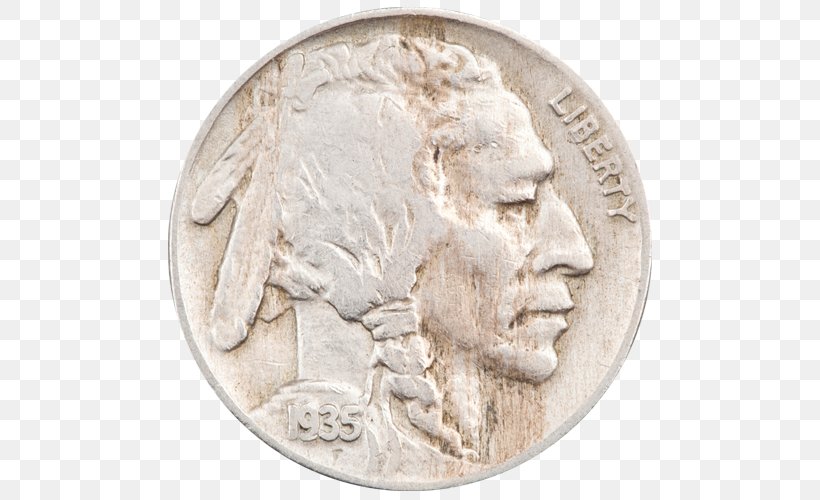 Coin Collecting Buffalo Nickel Jefferson Nickel, PNG, 500x500px, Coin, American Gold Eagle, American Silver Eagle, Buffalo Nickel, Cent Download Free