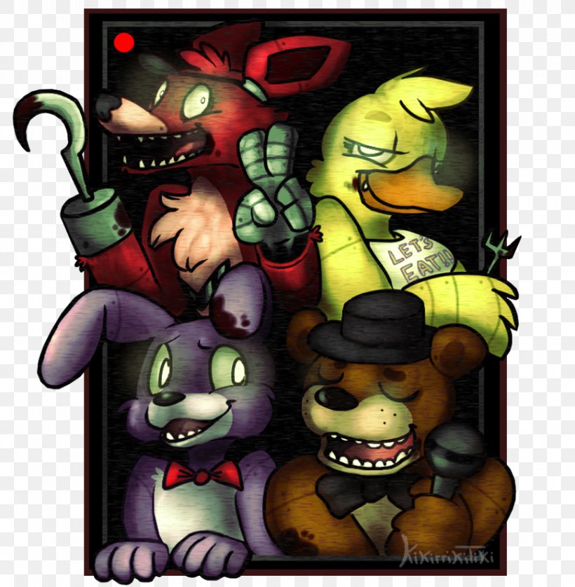 Five Nights At Freddy's 2 Five Nights At Freddy's 4 DeviantArt Drawing, PNG, 870x890px, Deviantart, Art, Cartoon, Drawing, Fan Art Download Free