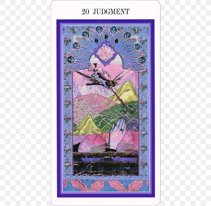 The Enchanted Tarot: 25th Anniversary Edition Judgement The Zerner-Farber Tarot Deck, PNG, 600x800px, Tarot, Ace Of Wands, Art, Empress, Flower Download Free