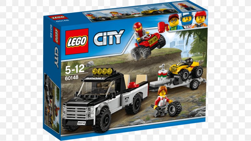 LEGO 60148 City ATV Race Team Lego City Toy All-terrain Vehicle, PNG, 1488x837px, Lego City, Allterrain Vehicle, Car, Lego, Motor Vehicle Download Free