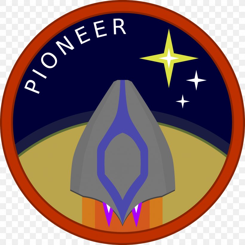Logo Pioneer Program Galactic Civilizations III Video Games, PNG, 2048x2048px, Logo, Badge, Electric Blue, Emblem, Galactic Civilizations Download Free