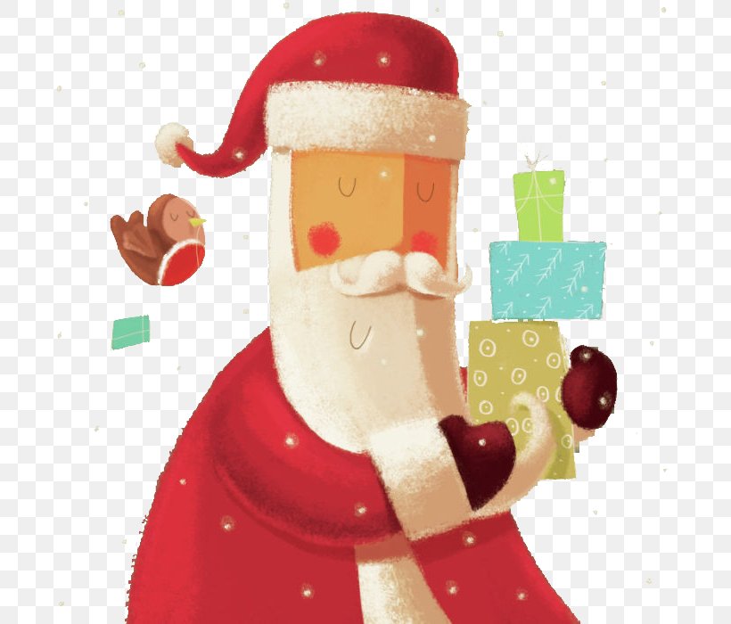 Santa Claus Gift Christmas Illustration, PNG, 700x700px, Santa Claus, Christmas, Christmas Decoration, Christmas Gift, Christmas Ornament Download Free