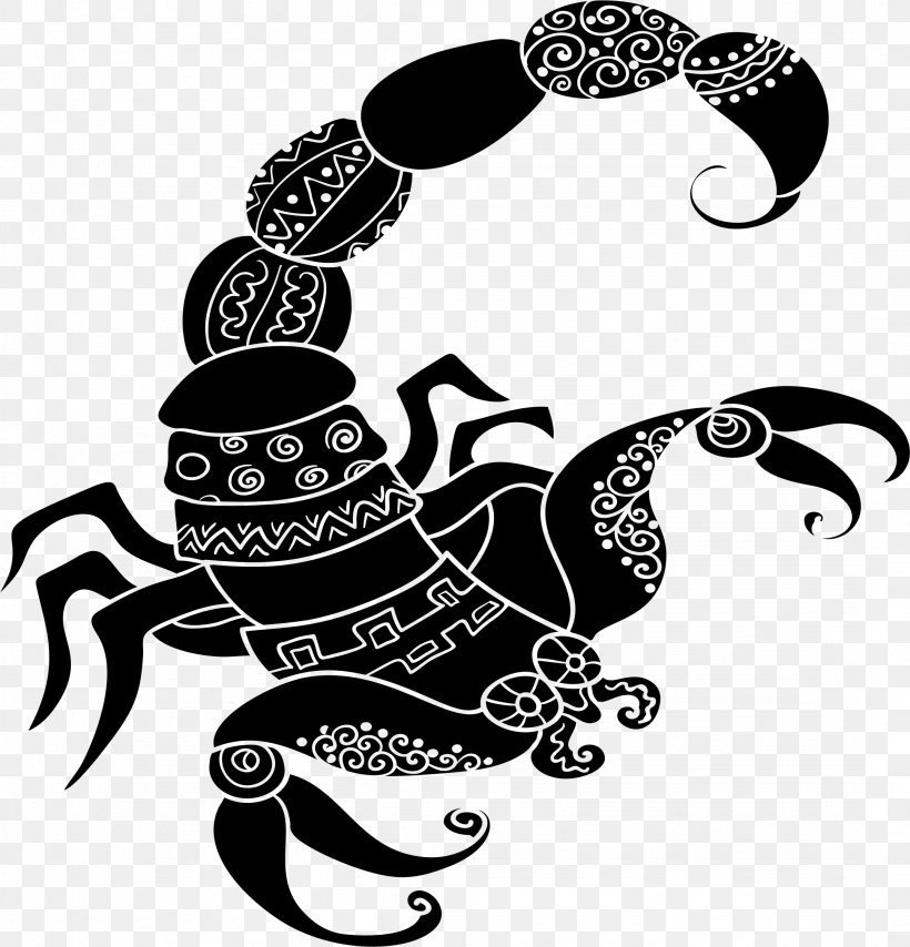 Scorpio Astrological Sign Zodiac Horoscope, PNG, 2156x2246px, Scorpio, Art, Astrological Sign, Astrology, Black And White Download Free