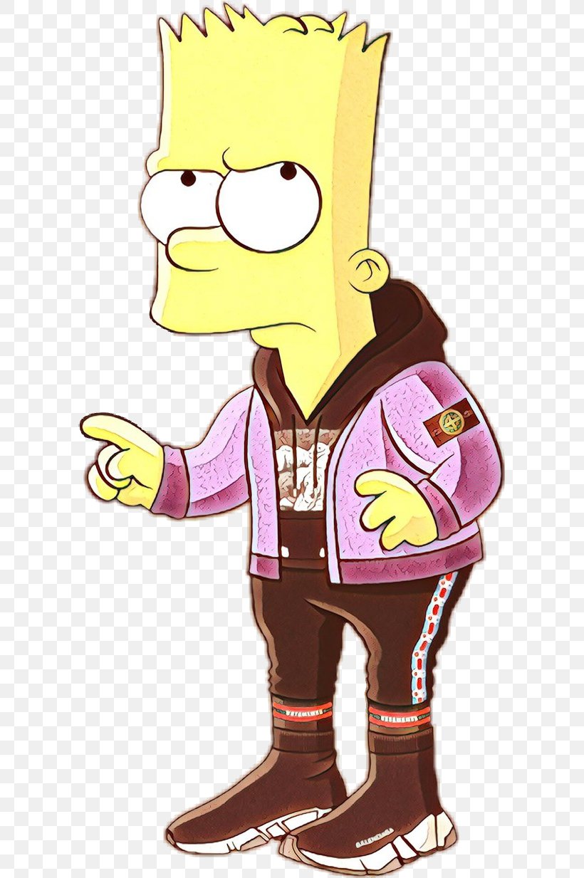 Bart Simpson Supreme Png Moa Gambar