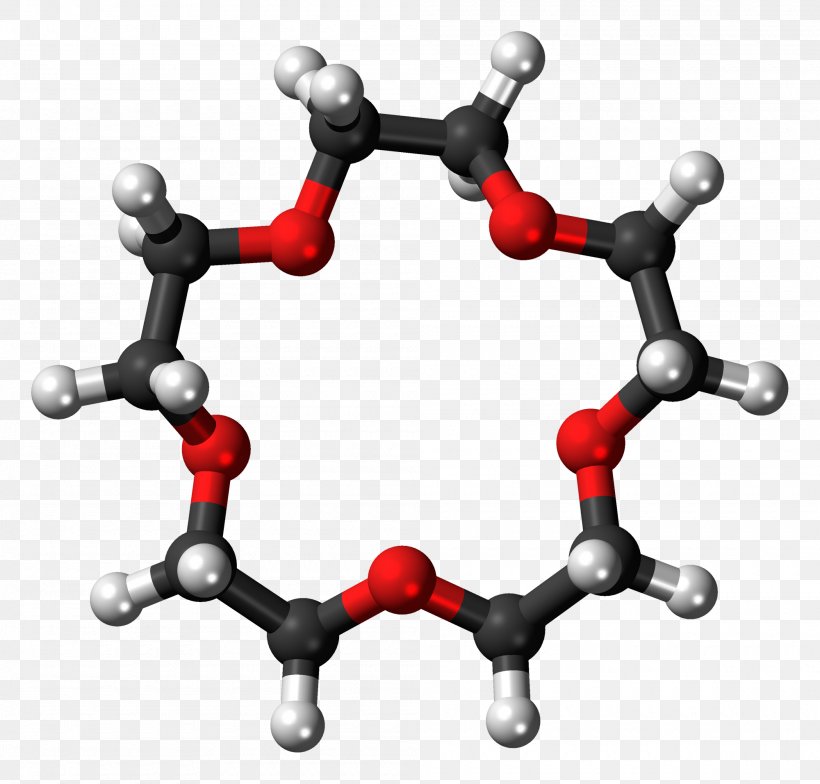 Crown Ether 15-Crown-5 Catenane Molecule, PNG, 2000x1913px, Ether, Ballandstick Model, Body Jewelry, Catenane, Chemistry Download Free