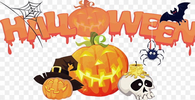Halloween Clip Art, PNG, 960x493px, Halloween, Calabaza, Child, Halloween Costume, Haunted Attraction Download Free