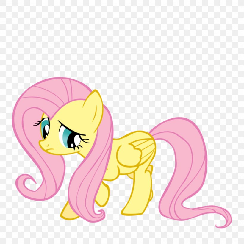 My Little Pony Fluttershy Horse Friendship, PNG, 894x894px, Watercolor, Cartoon, Flower, Frame, Heart Download Free