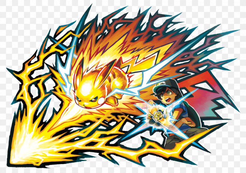 Pokémon Sun And Moon Pikachu Pokémon Art Academy The Pokémon Company, PNG, 1360x961px, Pikachu, Alola, Art, Artwork, Fictional Character Download Free