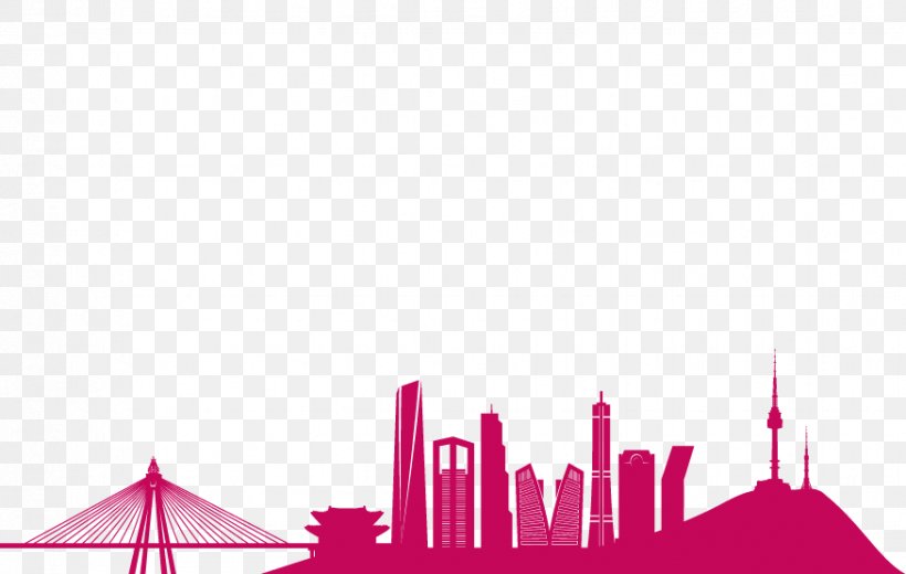 Seoul Silhouette, PNG, 875x555px, Seoul, Architecture, Brand, Building, Croquis Download Free