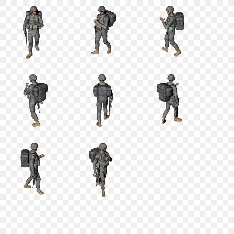 Sprite Isometric Graphics In Video Games And Pixel Art Soldier Army, PNG, 1024x1024px, 2d Computer Graphics, 3d Computer Graphics, Sprite, Action Figure, Army Download Free