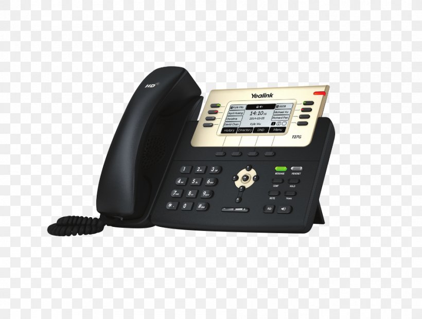 VoIP Phone Yealink SIP-T27G Session Initiation Protocol Yealink SIP-T23G Telephone, PNG, 947x717px, Voip Phone, Answering Machine, Communication, Corded Phone, Electronic Instrument Download Free