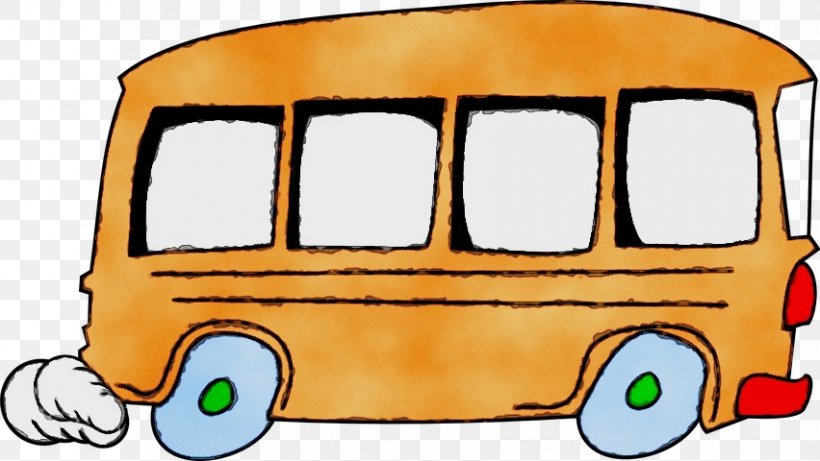 School Bus Cartoon, PNG, 852x480px, Watercolor, Blue Bird Corporation, Bus, Car, Clip Art Transportation Download Free