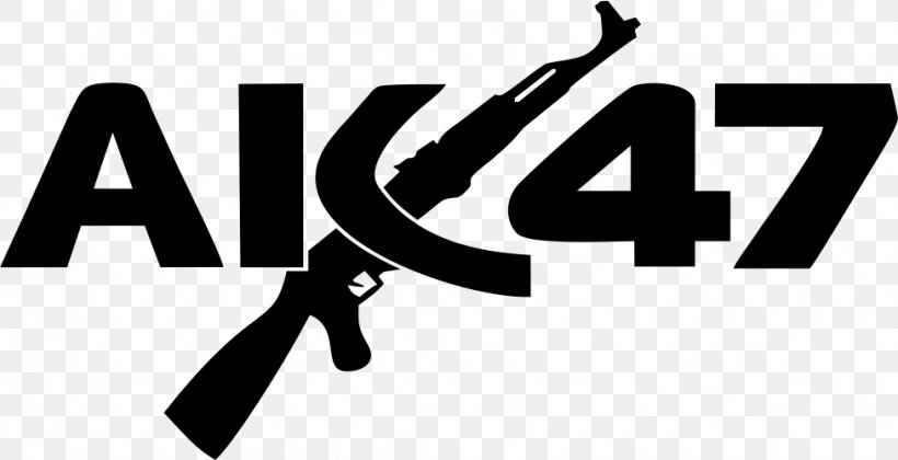 AK-47 Firearm Decal Sticker Weapon, PNG, 977x501px, Watercolor, Cartoon, Flower, Frame, Heart Download Free