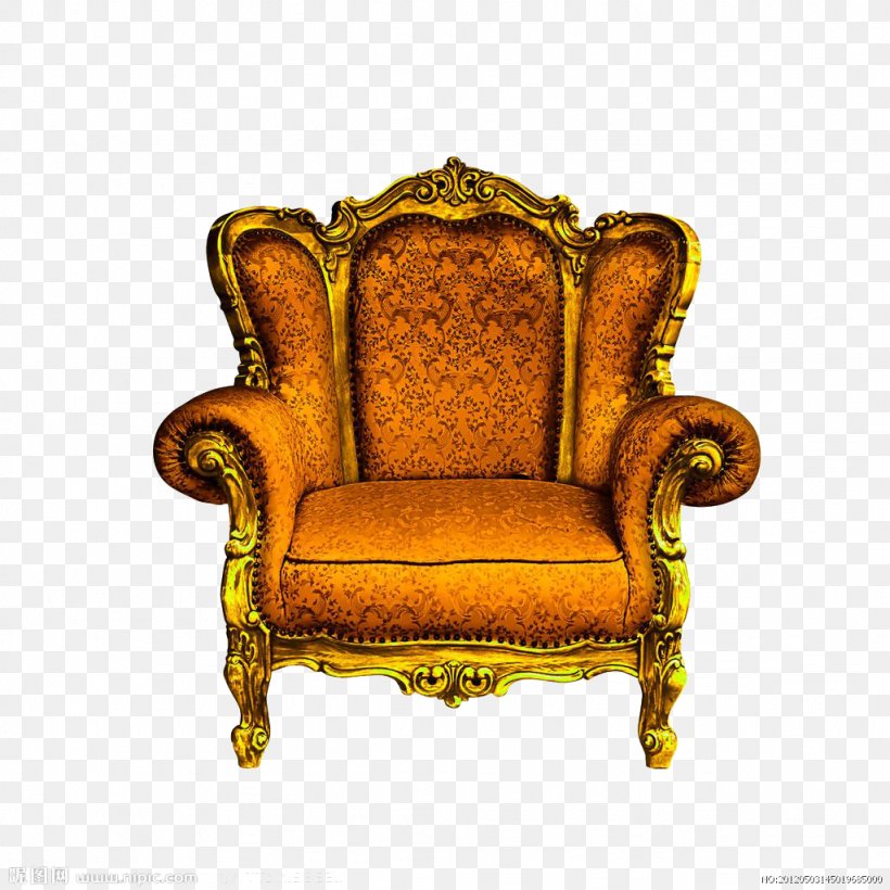 Chair Throne Couch, PNG, 1024x1024px, 3d Rendering, Chair, Antique, Couch, Furniture Download Free