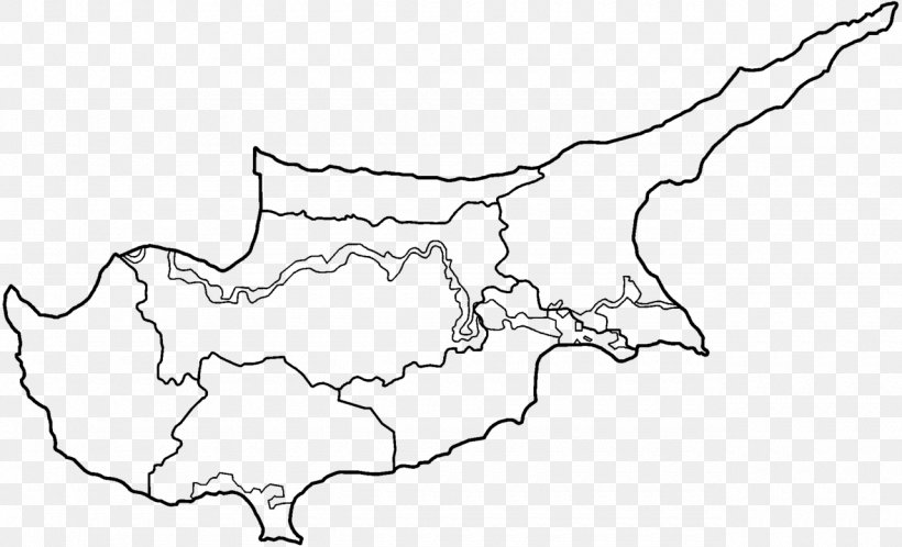 Lefkoşa District Cyprus World Chypre En Couleur Map, PNG, 1280x778px, Cyprus, Area, Artwork, Black And White, Carte Historique Download Free