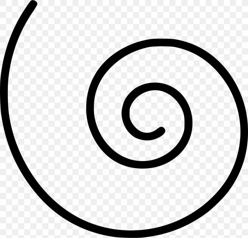 Spiral Helix Circle, PNG, 980x944px, Spiral, Area, Black, Black And White, Brand Download Free