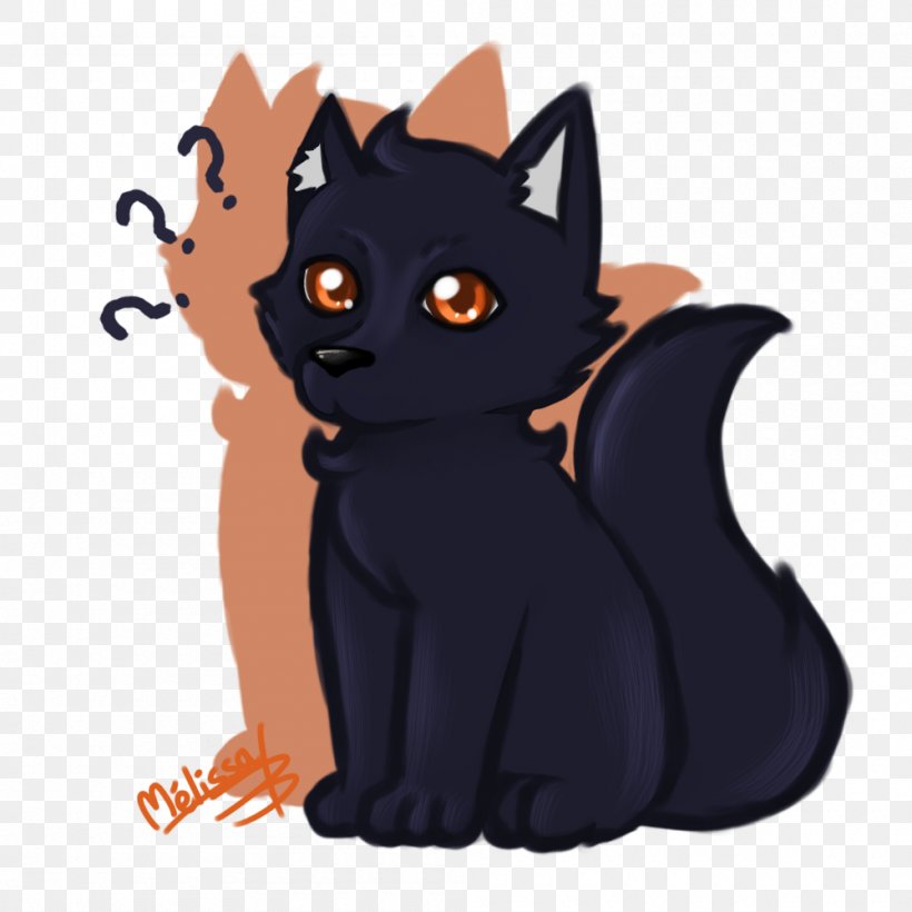 Black Cat Kitten Whiskers Domestic Short-haired Cat, PNG, 1000x1000px, Black Cat, Canidae, Carnivoran, Cartoon, Cat Download Free
